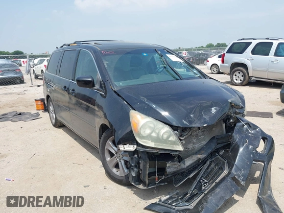 2010 Honda Odyssey Touring с VIN 5FNRL3H90AB070720, выставлен на аукционе IAAI как лот 42335181 с пробегом 145 205 миль миль и . История ставок и продаж доступна на DreamBid. Изображение 1.