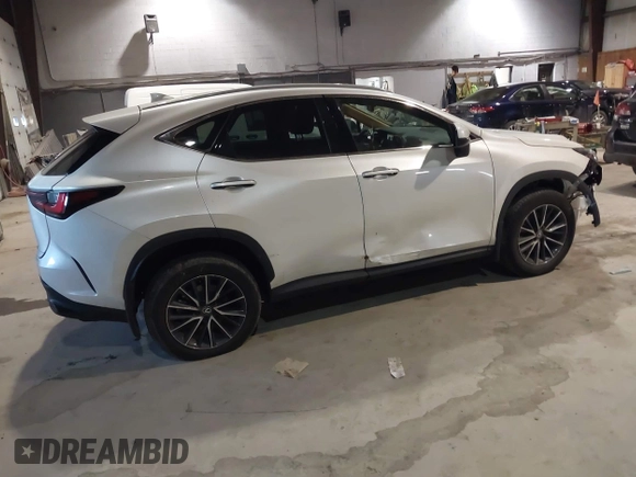 2024 Lexus NX with VIN 2T2AGCEZ0RC034530, listed as a IAAI auction lot 41321737 with 41,875 mi miles. Bid and sale history available at carsss.com. Image 4.