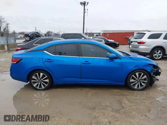 2020 Nissan Sentra SV with VIN 3N1AB8CV1LY233015, listed as a IAAI auction lot 41935081 with 95,842 mi miles and . Bid and sale history available at DreamBid. Image 13.