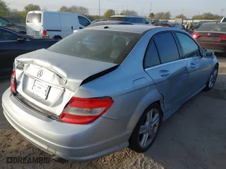 2010 Mercedes-Benz C-Class C 300 Sport with VIN WDDGF5EB8AR109538, listed as a IAAI auction lot 41808610 with 136,904 mi miles. Bid and sale history available at carsss.com. Image 4.