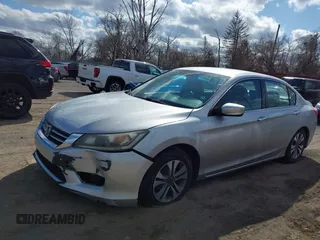 2015 Honda Accord LX with VIN 1HGCR2F36FA000864, listed as a IAAI auction lot 41990265 with 141,807 mi miles. Bid and sale history available at carsss.com. Image 20.