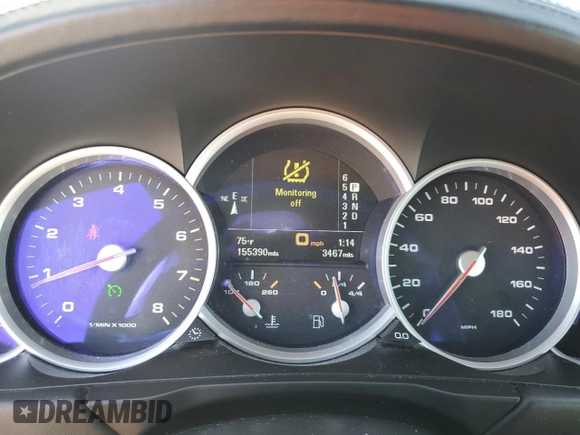 2006 Porsche Cayenne Turbo with VIN WP1AC29P36LA91830, listed as a Copart auction lot 77009944 with 155,390 mi miles and Salvage title. Bid and sale history available at DreamBid. Image 9.