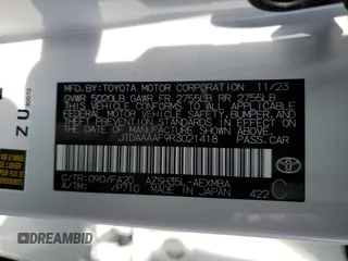 2024 Toyota Crown XLE z VIN JTDAAAAF9R3021418, wystawiony jako Copart lot #64093744 z przebiegiem 7248 mil mil oraz Szkody całkowita. Historia ofert i sprzedaży dostępna na DreamBid. Obrazek 12.