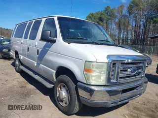 2008 Ford Econoline Passenger XL with VIN 1FBSS31LX8DA49552, listed as a IAAI auction lot 41628947 with 151,426 mi miles and . Bid and sale history available at DreamBid. Image 1.