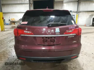 2015 Acura RDX Tech Pkg with VIN 5J8TB4H5XFL019498, listed as a Copart auction lot 46613575 with 0 mi miles and Salvage Title. Bid and sale history available at carsss.com. Image 6.