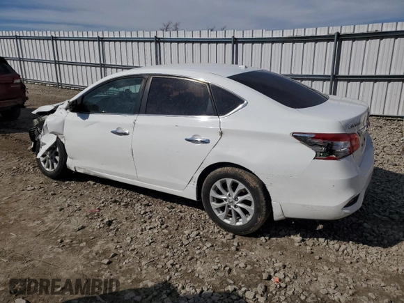 2019 Nissan Sentra SV with VIN 3N1AB7AP6KY241883, listed as a Copart auction lot 49120605 with 101,153 mi miles and Non Repairable. Bid and sale history available at DreamBid. Image 2.