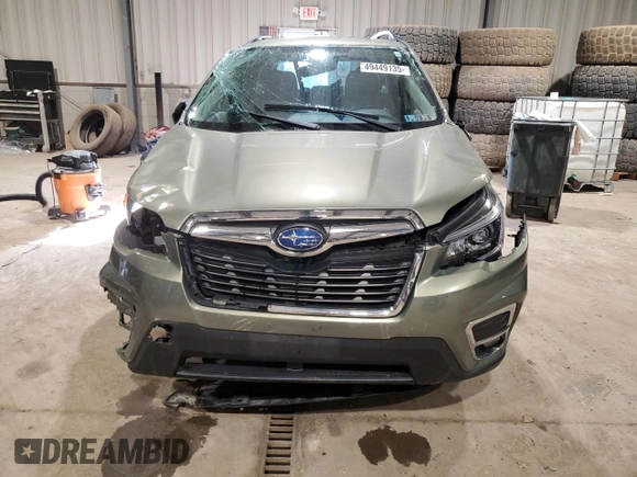 2020 Subaru Forester Limited with VIN JF2SKAUC0LH442877, listed as a Copart auction lot 49449135 with 33,160 mi miles and Salvage Title. Bid and sale history available at carsss.com. Image 5.