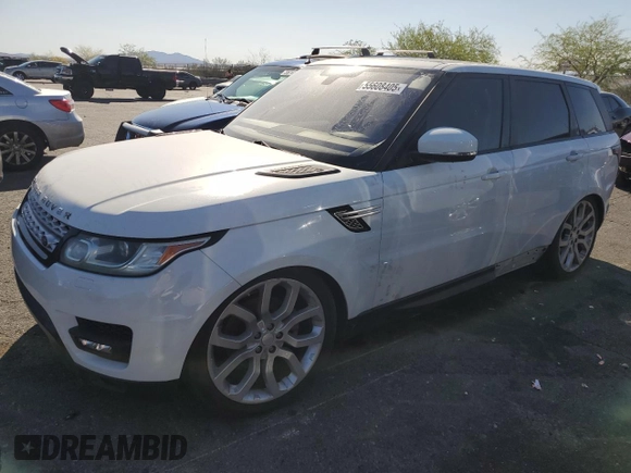 2015 Land Rover Range Rover Sport HSE with VIN SALWR2VF4FA508170, listed as a Copart auction lot 55608405 with 116,946 mi miles and Clean Title. Bid and sale history available at DreamBid. Image 1.