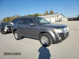 2011 Mercury Mariner Premier with VIN 4M2CN8HGXBKJ07654, listed as a Copart auction lot 76893784 with 0 mi miles and Salvage Title. Bid and sale history available at carsss.com. Image 4.
