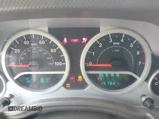 2008 Jeep Wrangler Unlimited Sahara with VIN 1J4GA59128L608515, listed as a IAAI auction lot 42627584 with 157,821 mi miles and . Bid and sale history available at DreamBid. Image 7.