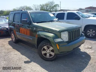 2009 Jeep Liberty Sport with VIN 1J8GN28K29W519359, listed as a IAAI auction lot 42038254 with 1 mi miles. Bid and sale history available at carsss.com. Image 1.