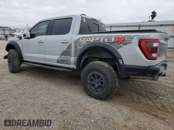 2023 Ford F-150 Raptor with VIN 1FTFW1RJ4PFC80622, listed as a Copart auction lot 45132825 with 12,903 mi miles and Salvage Title. Bid and sale history available at DreamBid. Image 2.