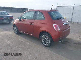 2015 FIAT 500 Pop with VIN 3C3CFFARXFT667301, listed as a IAAI auction lot 41982384 with 147,902 mi miles. Bid and sale history available at carsss.com. Image 3.