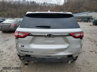 2021 Chevrolet Traverse LS with VIN 1GNEVFKW9MJ259024, listed as a Copart auction lot 86988534 with 116,679 mi miles and Salvage Title. Bid and sale history available at carsss.com. Image 6.