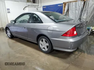 2005 Honda Civic EX with VIN 1HGEM21995L029717, listed as a Copart auction lot 78821004 with 157,857 mi miles and Salvage Title. Bid and sale history available at carsss.com. Image 2.