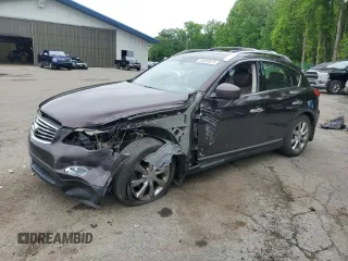 2010 Infiniti EX Journey z VIN JN1AJ0HR4AM754326, wystawiony jako Copart lot #58850875 z przebiegiem Nie podano mil oraz Szkoda całkowita • Salvage title. Historia ofert i sprzedaży dostępna na DreamBid. Obrazek 1.