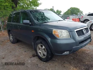 2006 Honda Pilot EX-L with VIN 5FNYF28536B028298, listed as a IAAI auction lot 42104705 with 244,790 mi miles and . Bid and sale history available at DreamBid. Image 1.