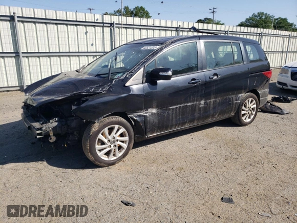 2013 Mazda 5 Sport with VIN JM1CW2BLXD0144823, listed as a Copart auction lot 52531205 with Not Provided miles and Salvage Title. Bid and sale history available at DreamBid. Image 1.