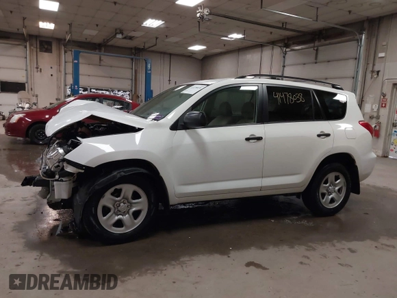 2008 Toyota RAV4 with VIN JTMBD33V686078877, listed as a IAAI auction lot 41478038 with 55,627 mi miles. Bid and sale history available at carsss.com. Image 15.