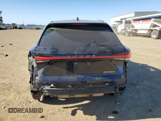 2023 Lexus RX 350 with VIN 2T2BAMBAXPC021856, listed as a Copart auction lot 56185115 with 36,438 mi miles and Salvage title. Bid and sale history available at DreamBid. Image 6.