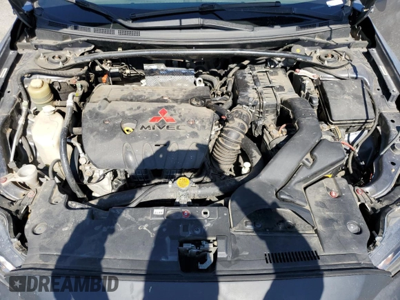 2009 Mitsubishi Lancer GTS with VIN JA3AU86W29U006129, listed as a Copart auction lot 61175054 with 158,318 mi miles and Salvage Title. Bid and sale history available at carsss.com. Image 11.