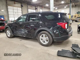2023 Ford Explorer XLT with VIN 1FMSK8DH6PGB89641, listed as a Copart auction lot 48202405 with 16,758 mi miles and Salvage Title. Bid and sale history available at carsss.com. Image 2.
