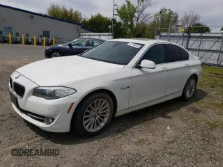 2011 BMW 5 Series 535i with VIN WBAFR7C54BC804218, listed as a Copart auction lot 52799645 with 65,191 mi miles and Clean Title. Bid and sale history available at carsss.com. Image 1.
