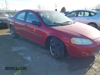 2001 Chrysler Sebring with VIN 1C3AL56U41N730800, listed as a IAAI auction lot 41437419 with 112,254 mi miles and . Bid and sale history available at DreamBid. Image 6.