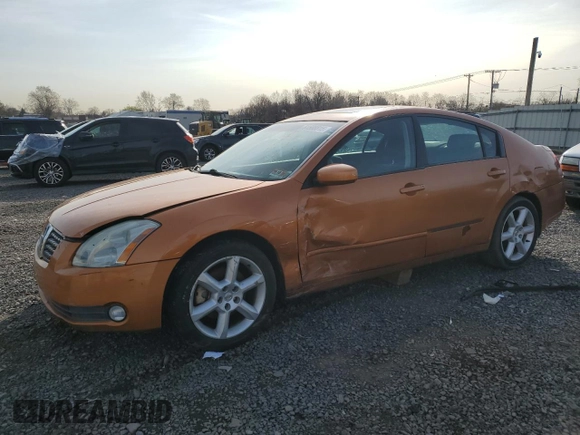 2004 Nissan Maxima SL with VIN 1N4BA41E34C814273, listed as a Copart auction lot 51508815 with 149,678 mi miles and Salvage Title. Bid and sale history available at DreamBid. Image 1.