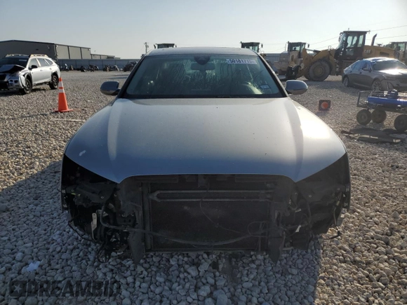 2012 Audi A8 with VIN WAURVAFD4CN023004, listed as a Copart auction lot 50181715 with 121,590 mi miles and Salvage title. Bid and sale history available at DreamBid. Image 5.