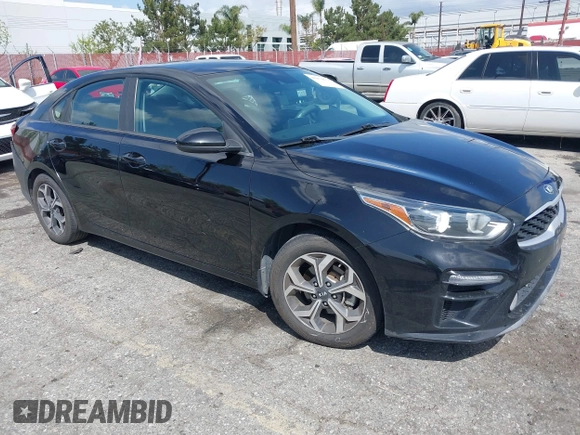 2019 Kia Forte LXS with VIN 3KPF24AD7KE068190, listed as a IAAI auction lot 41954665 with 105,356 mi miles and . Bid and sale history available at carsss.com. Image 1.