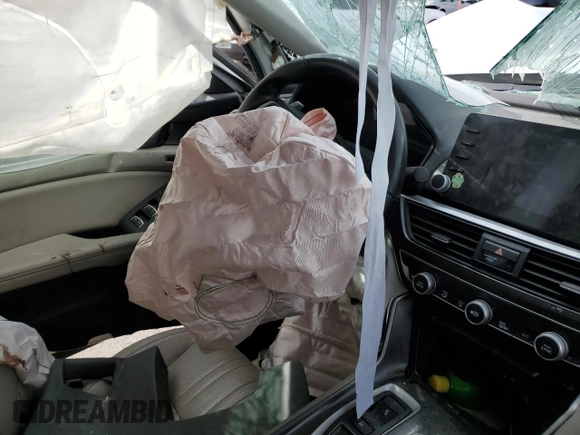 2018 Honda Accord EX-L с VIN 1HGCV3F51JA015512, выставлен на аукционе Copart как лот 51121745 с пробегом Не указан миль и Списание • Salvage title. История ставок и продаж доступна на DreamBid. Изображение 9.