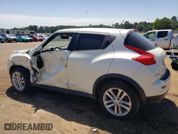 2012 Nissan Juke SL with VIN JN8AF5MR2CT109527, listed as a Copart auction lot 53889895 with 89,885 mi miles and Salvage Title. Bid and sale history available at DreamBid. Image 2.