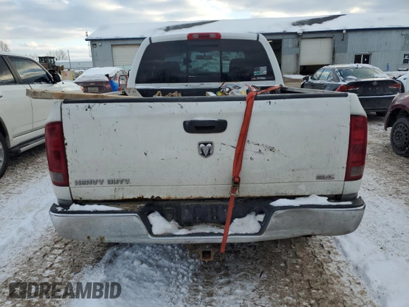 2005 Dodge 2500 ST with VIN 3D7KR28D95G754444, listed as a Copart auction lot 42228675 with 235,272 mi miles and Clean Title. Bid and sale history available at DreamBid. Image 6.