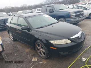 2005 Mazda 6 Sport S with VIN 1YVHP82D655M62144, listed as a IAAI auction lot 41495413 with 215,394 mi miles and . Bid and sale history available at DreamBid. Image 1.