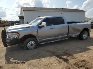2023 Ram 3500 Laramie with VIN 3C63RRJL0PG501435, listed as a Copart auction lot 62786764 with 21,273 mi miles and Salvage Title. Bid and sale history available at carsss.com. Image 1.