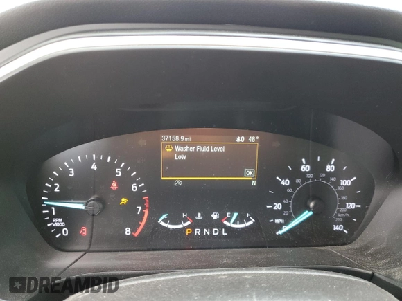 2020 Ford Escape SE with VIN 1FMCU9G67LUB65200, listed as a Copart auction lot 49691015 with 37,158 mi miles and Salvage Title. Bid and sale history available at DreamBid. Image 9.
