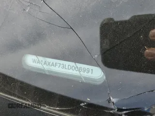 2020 Audi Q7 Premium z VIN WA1AXAF73LD006991, wystawiony jako Copart lot #75948974 z przebiegiem Nie podano mil oraz Szkoda całkowita • Salvage title. Historia ofert i sprzedaży dostępna na DreamBid. Obrazek 13.