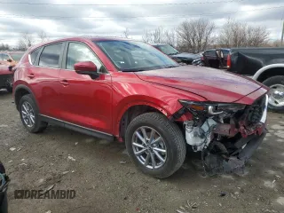 2023 Mazda CX-5 S Preferred with VIN JM3KFBCM7P0266277, listed as a Copart auction lot 47000455 with 22,792 mi miles and Salvage Title. Bid and sale history available at carsss.com. Image 4.