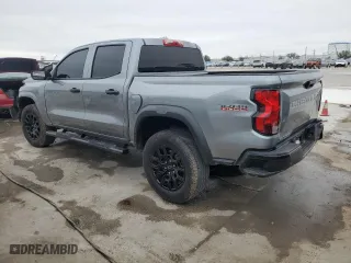 2024 Chevrolet Colorado 4WD Trail Boss with VIN 1GCPTEEK0R1136942, listed as a Copart auction lot 44983795 with 0 mi miles and Salvage Title. Bid and sale history available at carsss.com. Image 2.