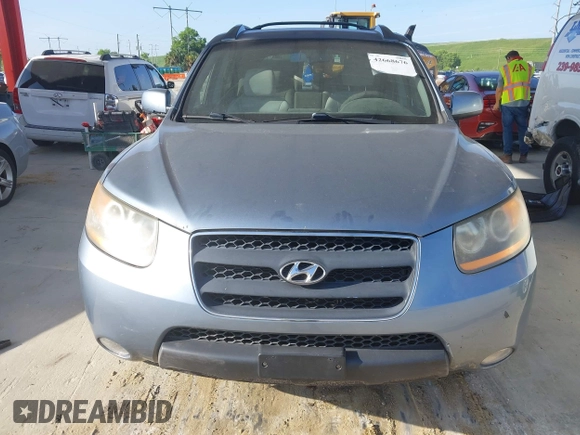 2009 Hyundai Santa Fe SE with VIN 5NMSH73EX9H318027, listed as a IAAI auction lot 42668676 with 185,610 mi miles and . Bid and sale history available at DreamBid. Image 6.