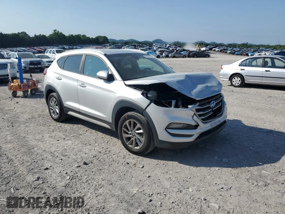 2018 Hyundai Tucson SEL with VIN KM8J3CA42JU754134, listed as a Copart auction lot 54520515 with 114,506 mi miles and Salvage title. Bid and sale history available at DreamBid. Image 4.