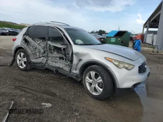 2011 Infiniti FX35 with VIN JN8AS1MW4BM140457, listed as a Copart auction lot 65316544 with 169,031 mi miles and Salvage Title. Bid and sale history available at carsss.com. Image 4.