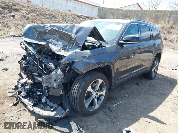 2024 Jeep Grand Cherokee Limited with VIN 1C4RJKBG2R8531452, listed as a IAAI auction lot 42099767 with 13,398 mi miles and . Bid and sale history available at DreamBid. Image 2.