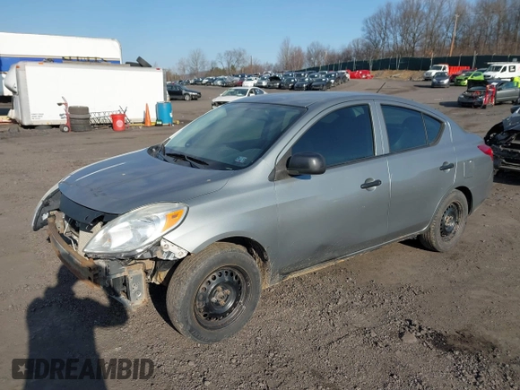 2012 Nissan Versa SV with VIN 3N1CN7AP5CL929890, listed as a IAAI auction lot 41839007 with 145,375 mi miles. Bid and sale history available at carsss.com. Image 2.