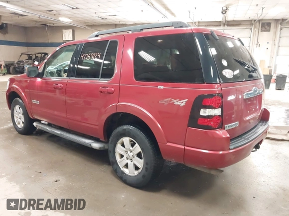 2007 Ford Explorer XLT with VIN 1FMEU73E97UB15897, listed as a IAAI auction lot 42759124 with 113,546 mi miles and . Bid and sale history available at DreamBid. Image 3.