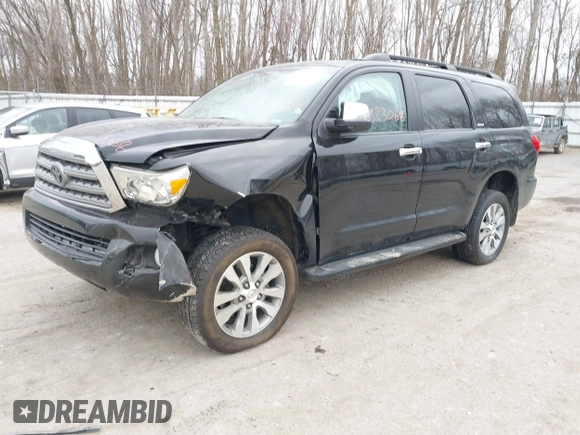 2016 Toyota Sequoia Limited with VIN 5TDJY5G14GS143565, listed as a IAAI auction lot 41823068 with 144,566 mi miles. Bid and sale history available at carsss.com. Image 17.