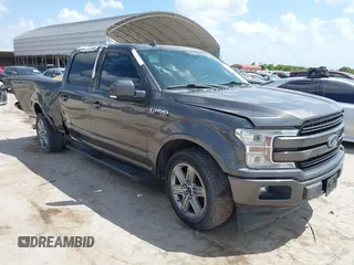2018 Ford F-150 XL with VIN 1FTEW1CP7JKD52775, listed as a IAAI auction lot 39938516 with 119,042 mi miles and . Bid and sale history available at DreamBid. Image 1.