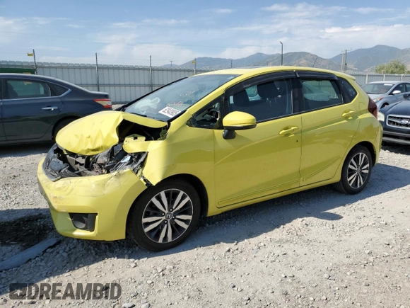 2017 Honda Fit EX with VIN JHMGK5H77HS006819, listed as a Copart auction lot 62940905 with Not provided miles and Salvage title. Bid and sale history available at DreamBid. Image 1.