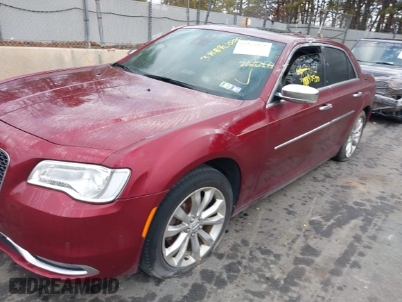 2017 Chrysler 300 with VIN 2C3CCAKG4HH604148, listed as a IAAI auction lot 38890500 with 1 mi miles. Bid and sale history available at carsss.com. Image 6.